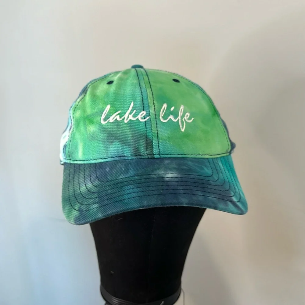 Sportsman Tie Dye Hippy Lake Life Boating Women’s Ballcap Hat
